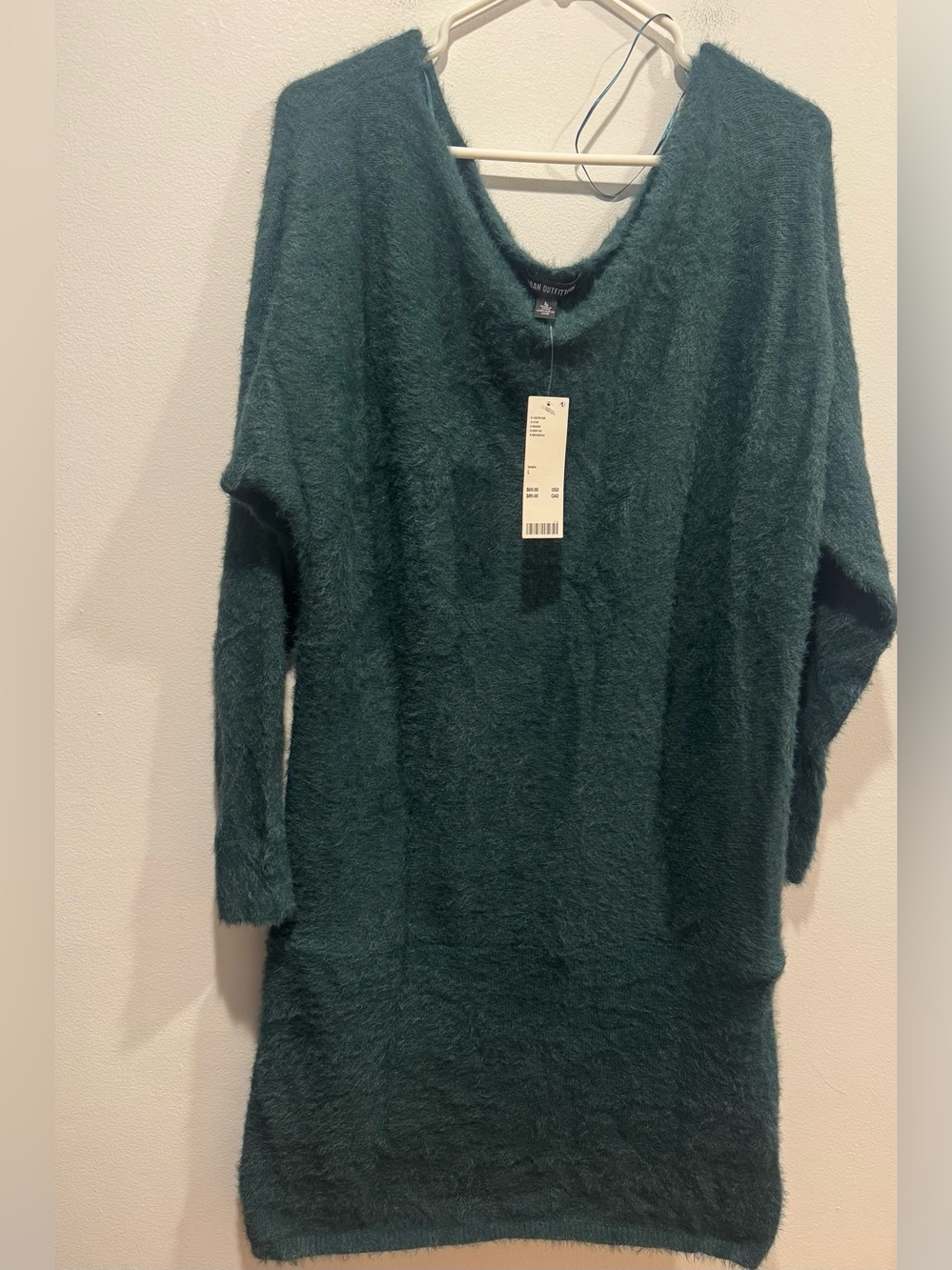 Urban Outfitters Silence + Noise Fuzzy Sweater Dress